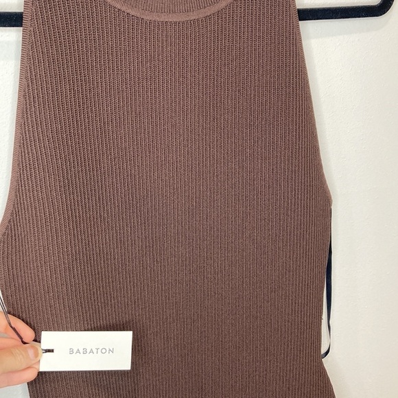 Aritzia Babaton Sculpt Knit Halter Dress - Picture 6 of 9